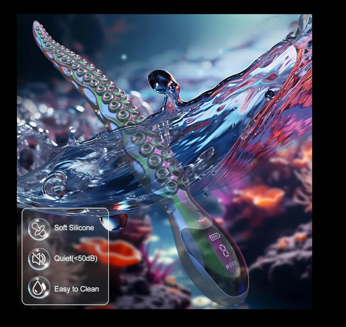 Luxe Realistic Octopus Tentacle G-Spot Vibrator