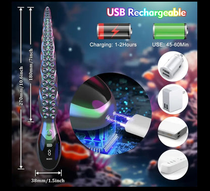 Luxe Realistic Octopus Tentacle G-Spot Vibrator